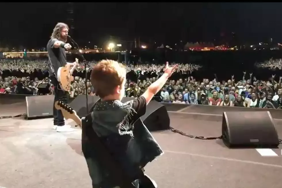 Watch Scott Ian's Son Revel Perform 'Everlong' With Foo Fighters 