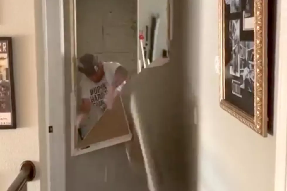 Five Finger Death Punch’s Ivan Moody Crashes Through Wall Like Kool-Aid Man