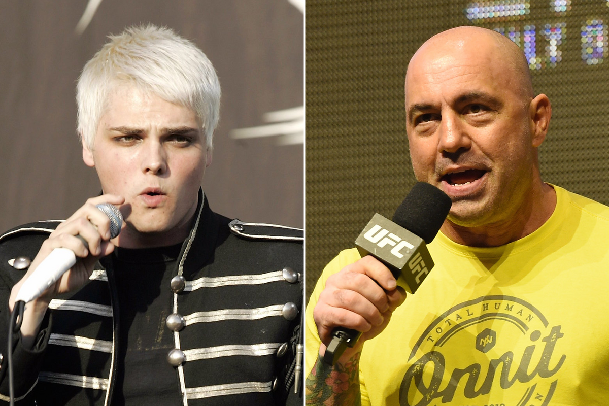 My Chemical Romance's Gerard Way + Joe Rogan Are Cousins