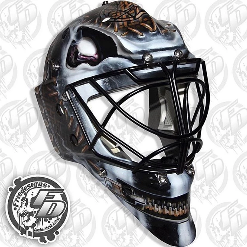 Jay Weinberg S Slipknot Themed Hockey Mask Is Amazing