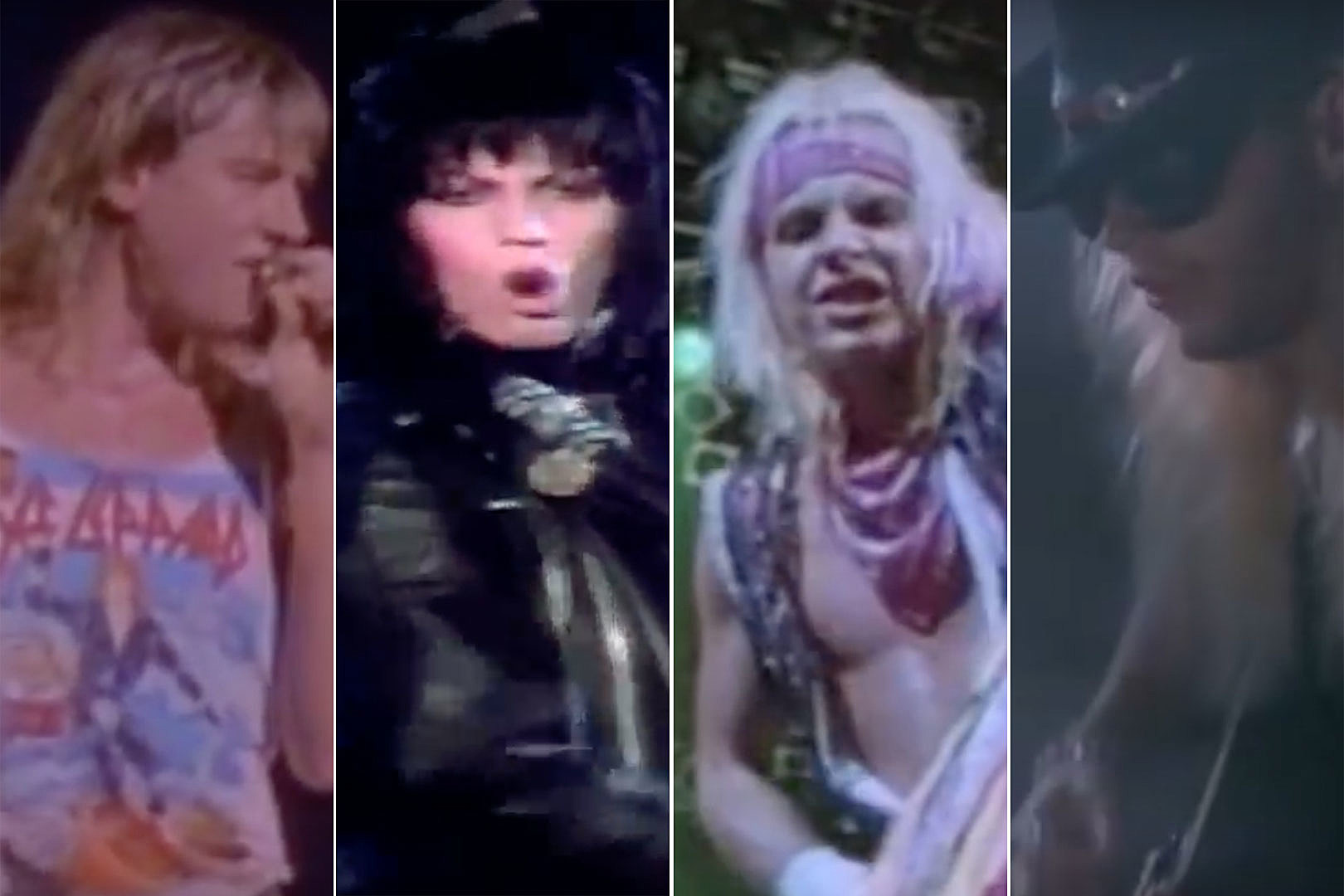 30 Most Epic '80s Rock + Metal Music Videos