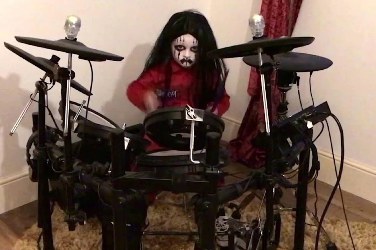 Watch Slipknot Drum Cover by Viral 5-Year-Old Phenom