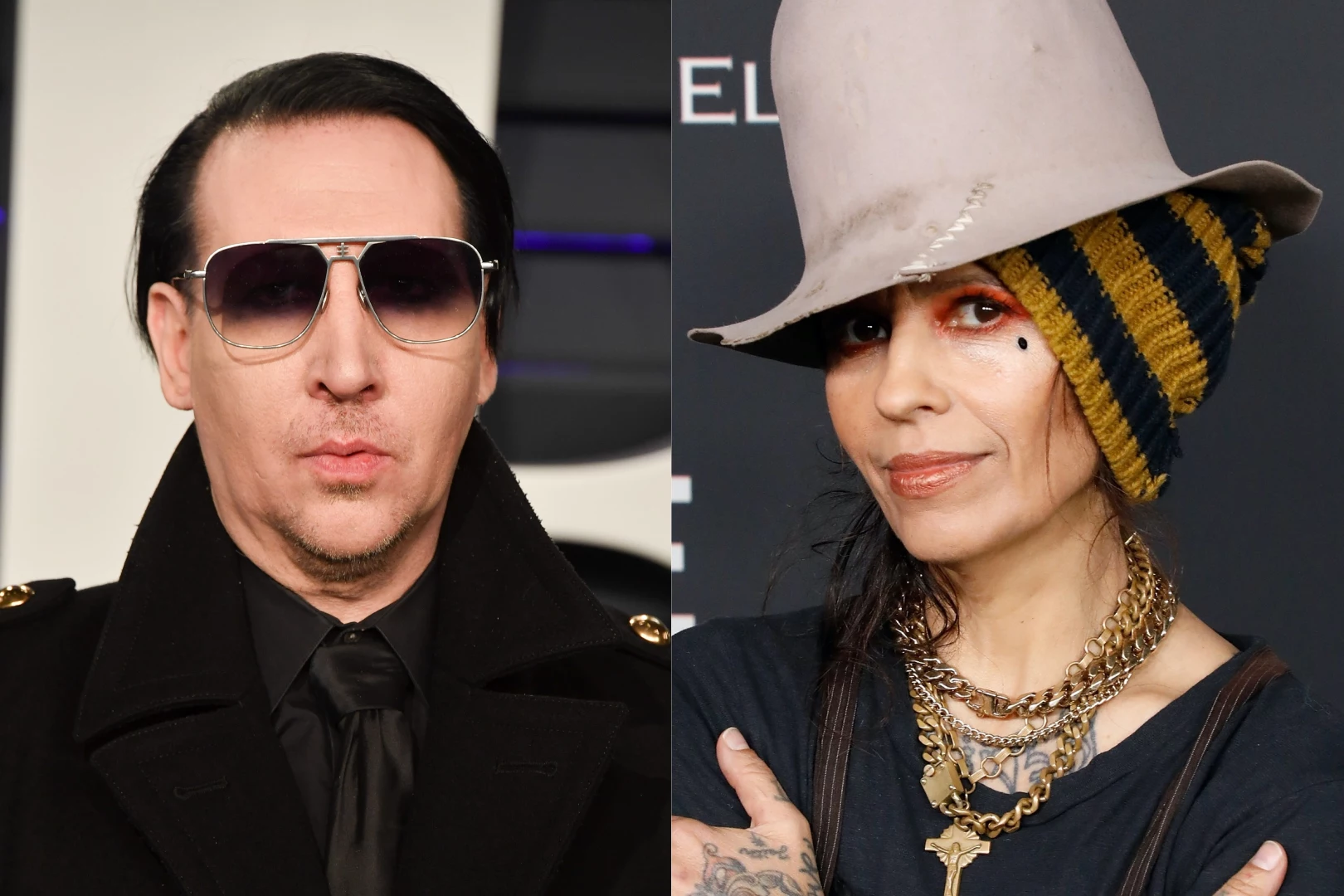 WATCH: Marilyn Manson Performs 'Sweet Dreams' With Linda Perry