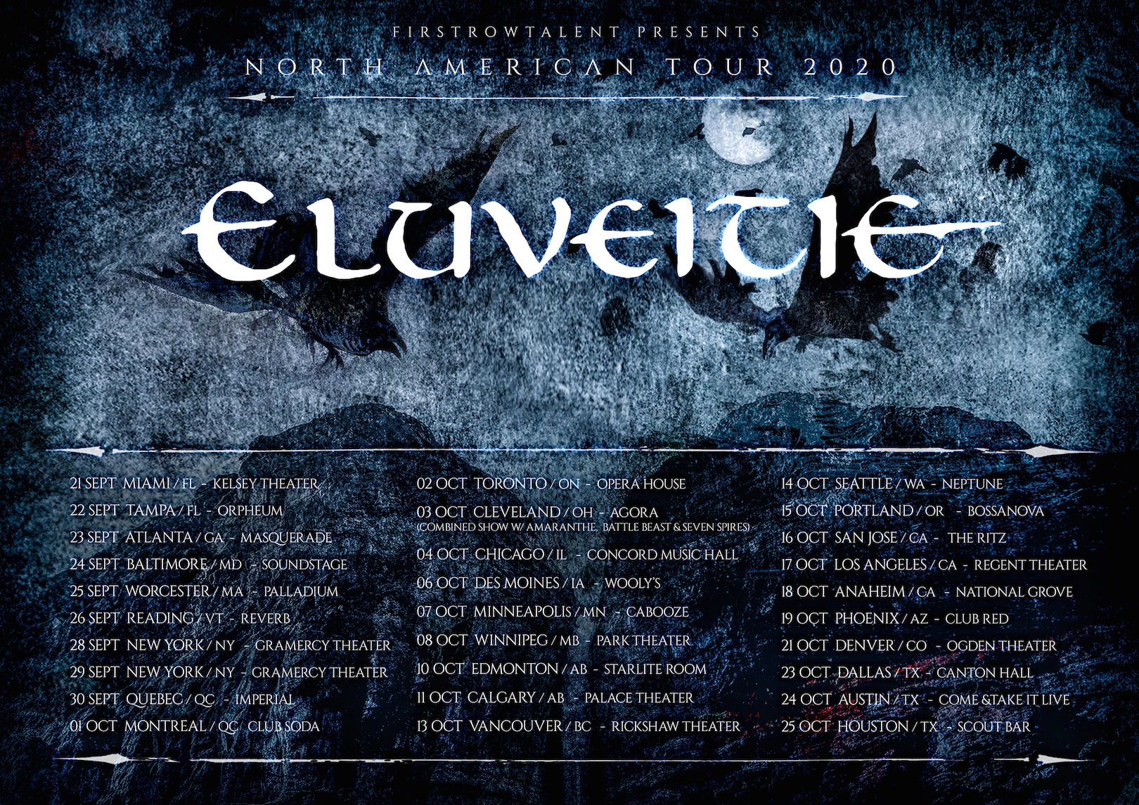 Eluveitie Cancel Fall 2020 North American Tour Update