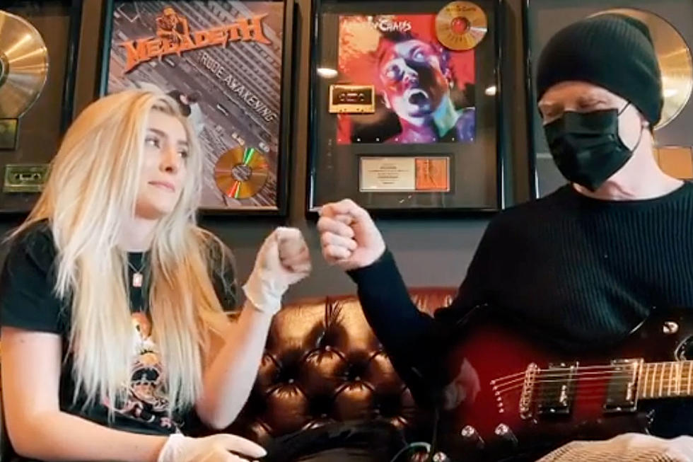 Watch Dave + Electra Mustaine Cover The Beatles&#8217; &#8216;Come Together&#8217;