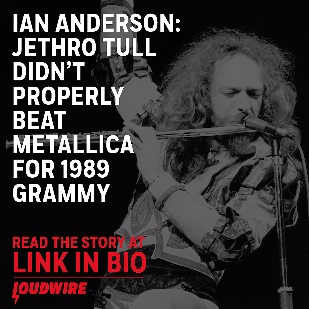 Anderson: Jethro Tull Didn't Deserve '89 Grammy Over Metallica