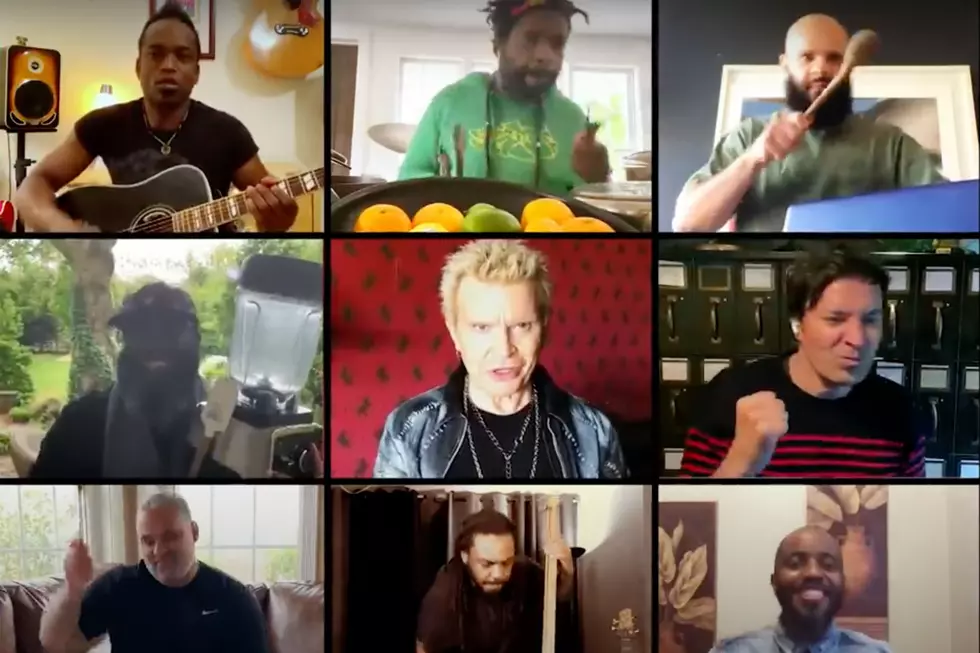 Watch Billy Idol Join Jimmy Fallon + The Roots on Quarantine Version of &#8216;Dancing With Myself&#8217;