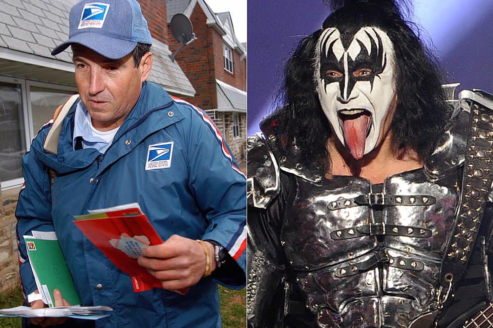 British Mail Carrier Dresses As KISS’ Gene Simmons on the Job