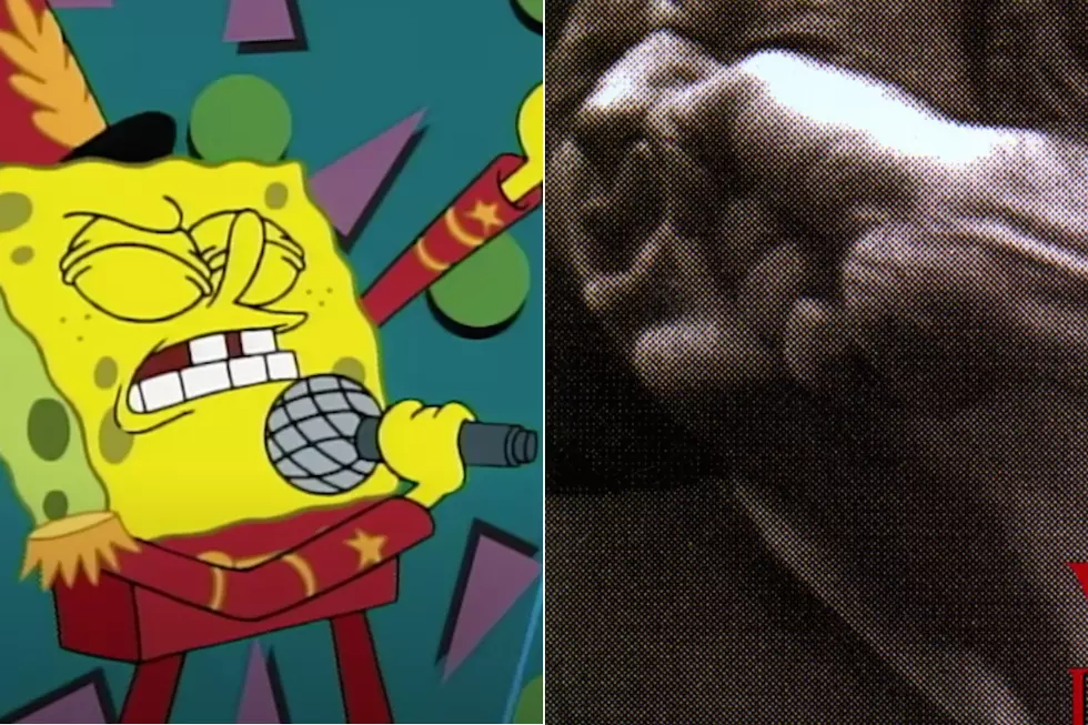 25 ‘SpongeBob’ Versions of Classic Rock + Metal Album Covers