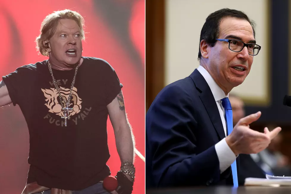 Steve Mnuchin Just Got in the Ring With Guns N’ Roses’ Axl Rose on Twitter