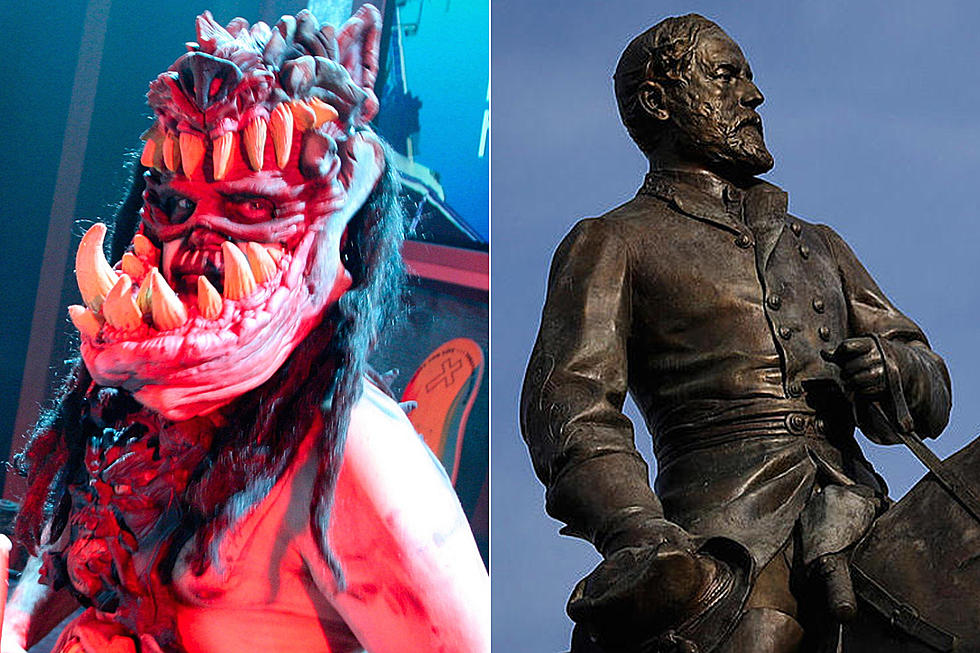 GWAR’s JiZMak Da Gusha Visits Robert E. Lee Statue to Drum Up Petition Support