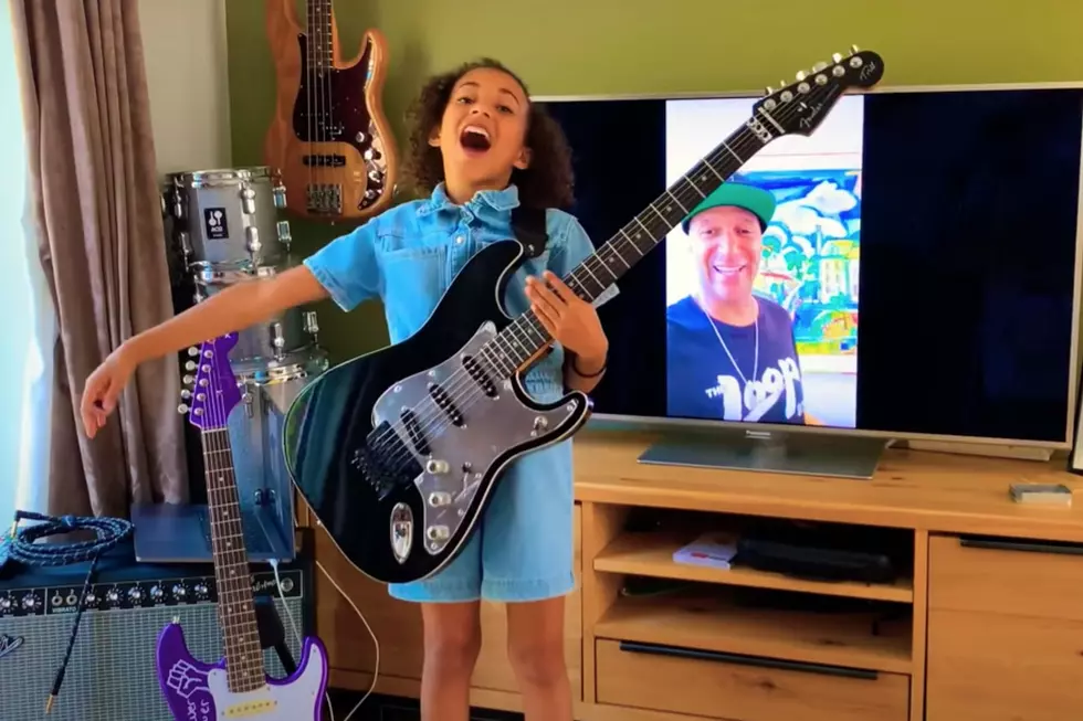 Watch Tom Morello Gift 10-Year-Old Viral Musician With &#8216;Soul Power&#8217; Fender Strat