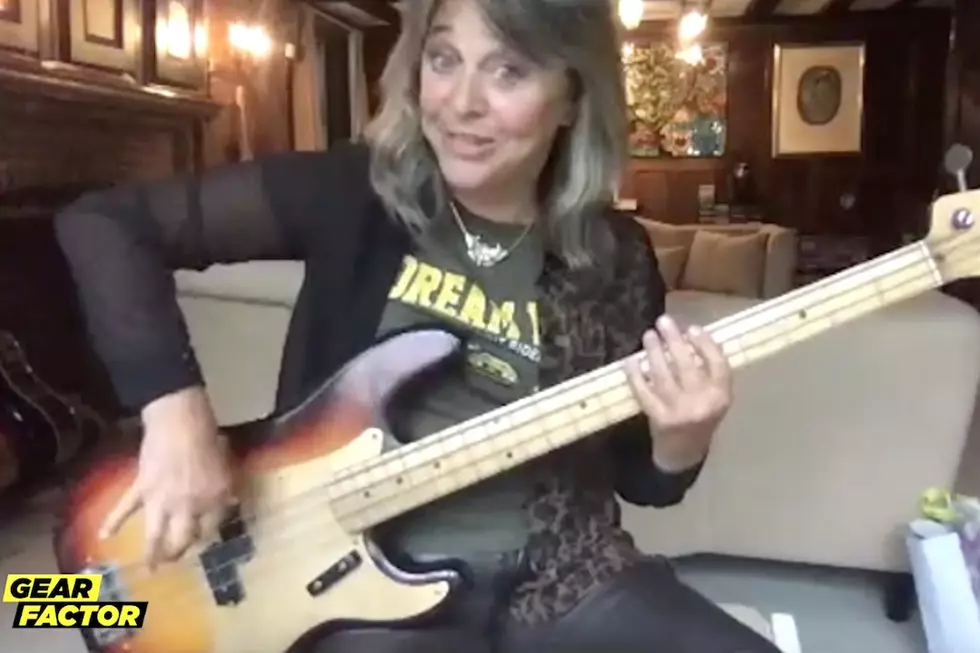 Rock Legend Suzi Quatro Plays Her Favorite Bass Riffs