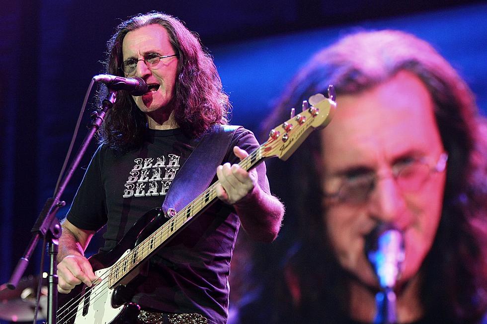 Cardboard Cutout of Rush’s Geddy Lee Spotted At Toronto Blue Jays Baseball Game