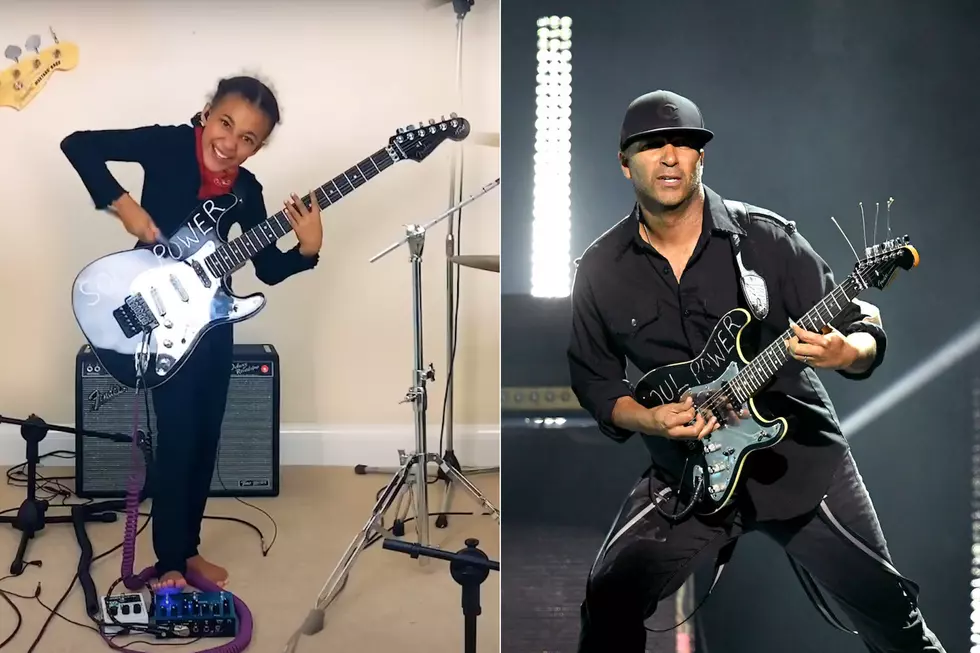 10-Year-Old Musician Plays Audioslave With Guitar Gifted by Tom Morello