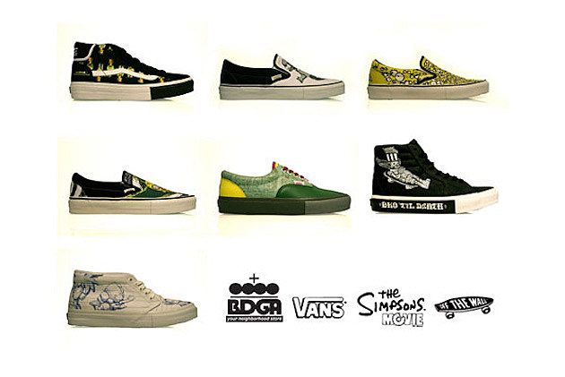 Vans Team With 'The Simpsons' for New Line of Shoes