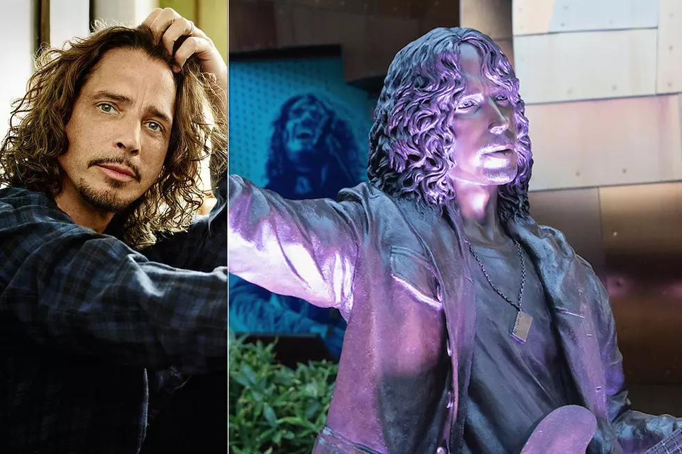Some Heartless Idiot Vandalized the Chris Cornell Statue in Seattle