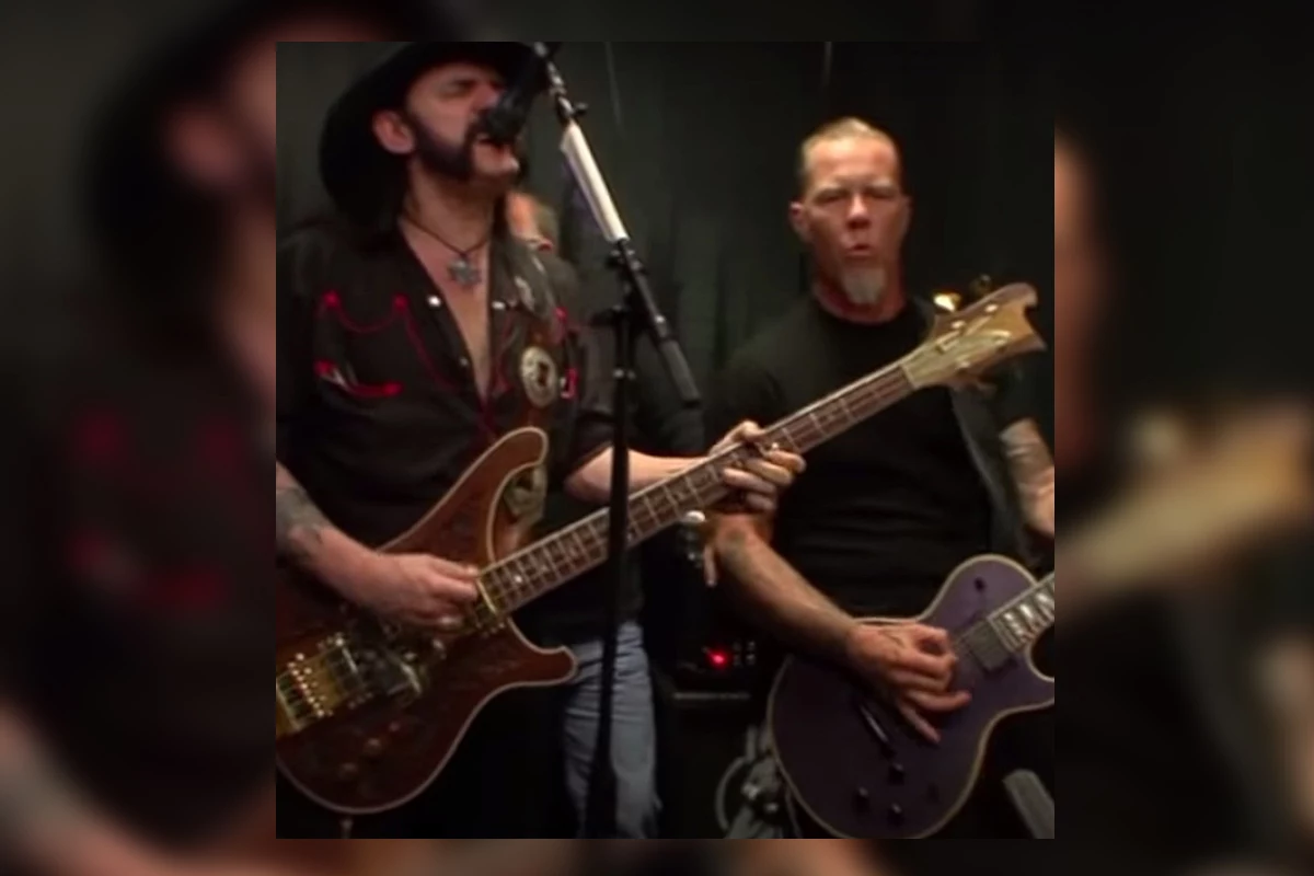 Watch Metallica Play Two Songs Backstage With Lemmy Kilmister V2 Watch Metallica Play Two Songs Backstage With Lemmy Kilmister