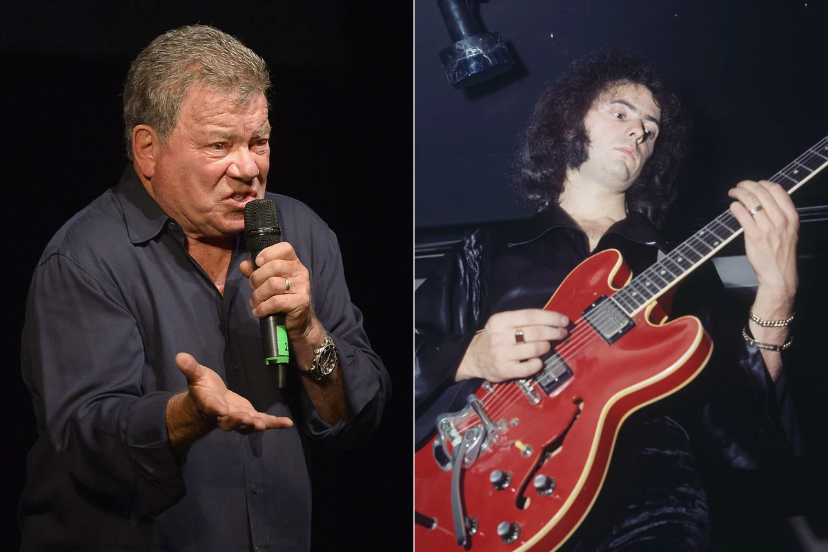 William Shatner Nabs Ritchie Blackmore for 'The Thrill Is Gone'