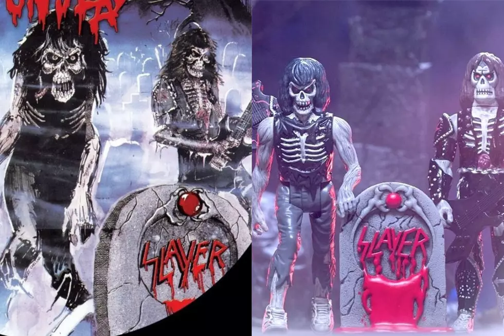 Slayer Action Figures Based on the 'Live Undead' Album Are Coming