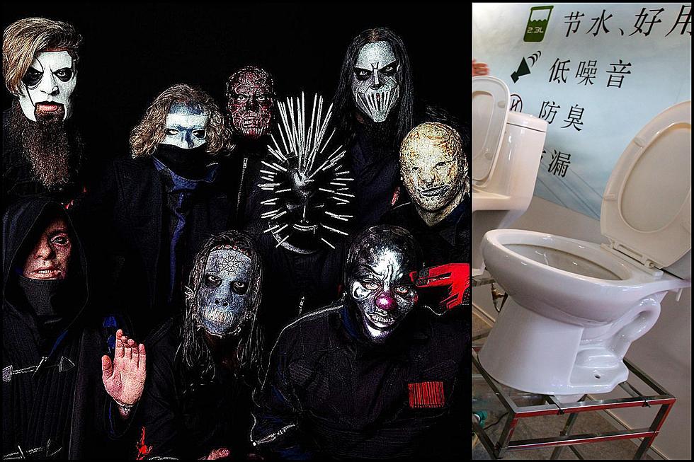 Slipknot Fan Creates Band Shrine With Bathroom Redesign