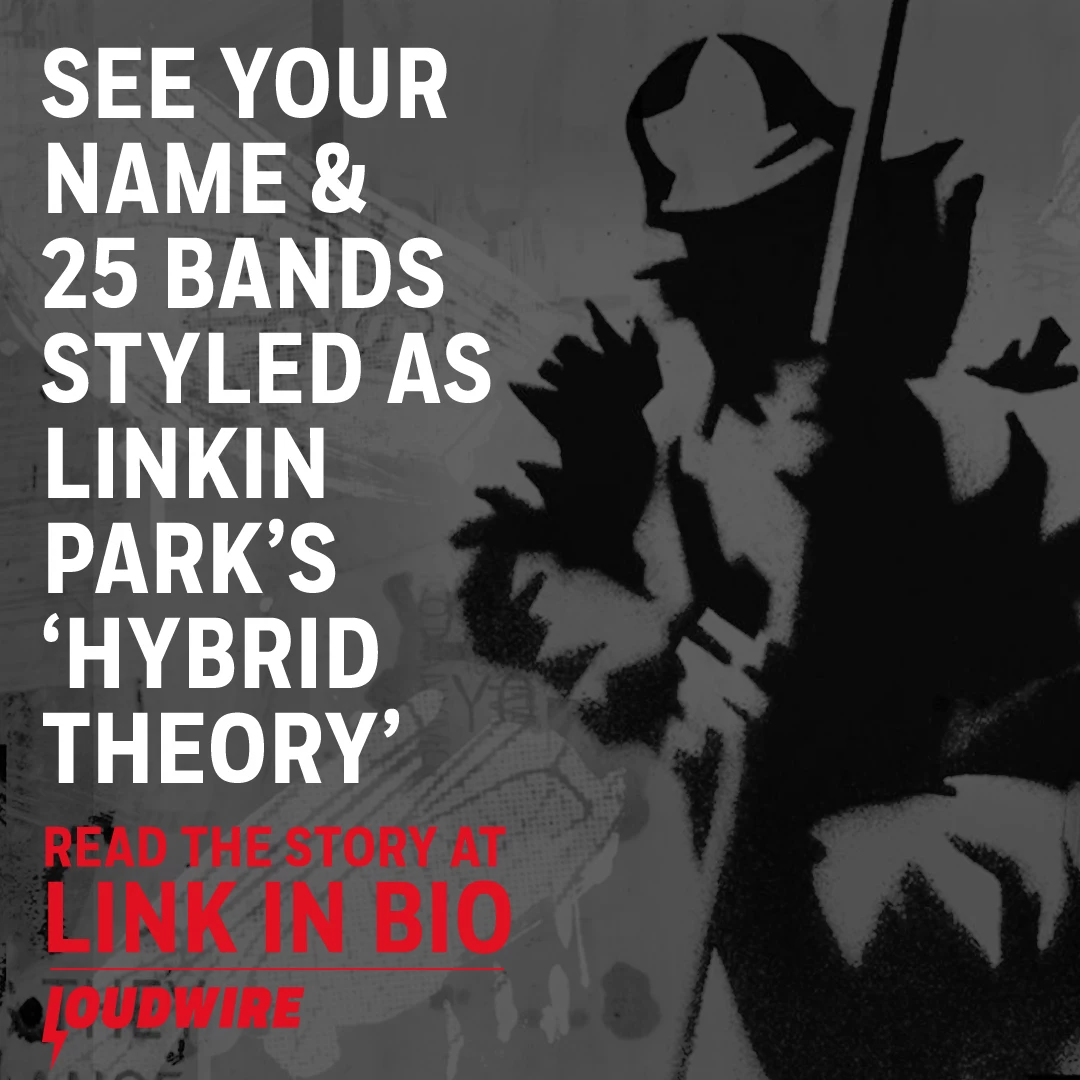 Your Name 25 Bands Styled As Linkin Park S Hybrid Theory Logo