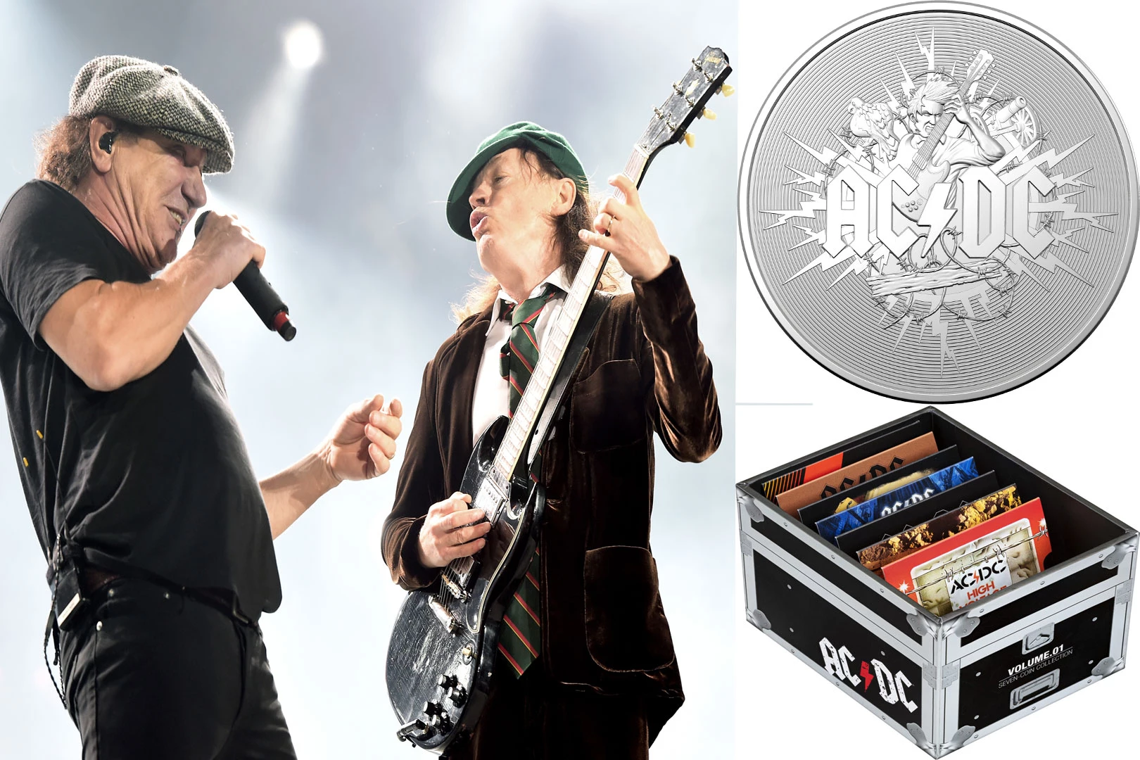 Royal Mint Issuing New AC/DC Coin Collection