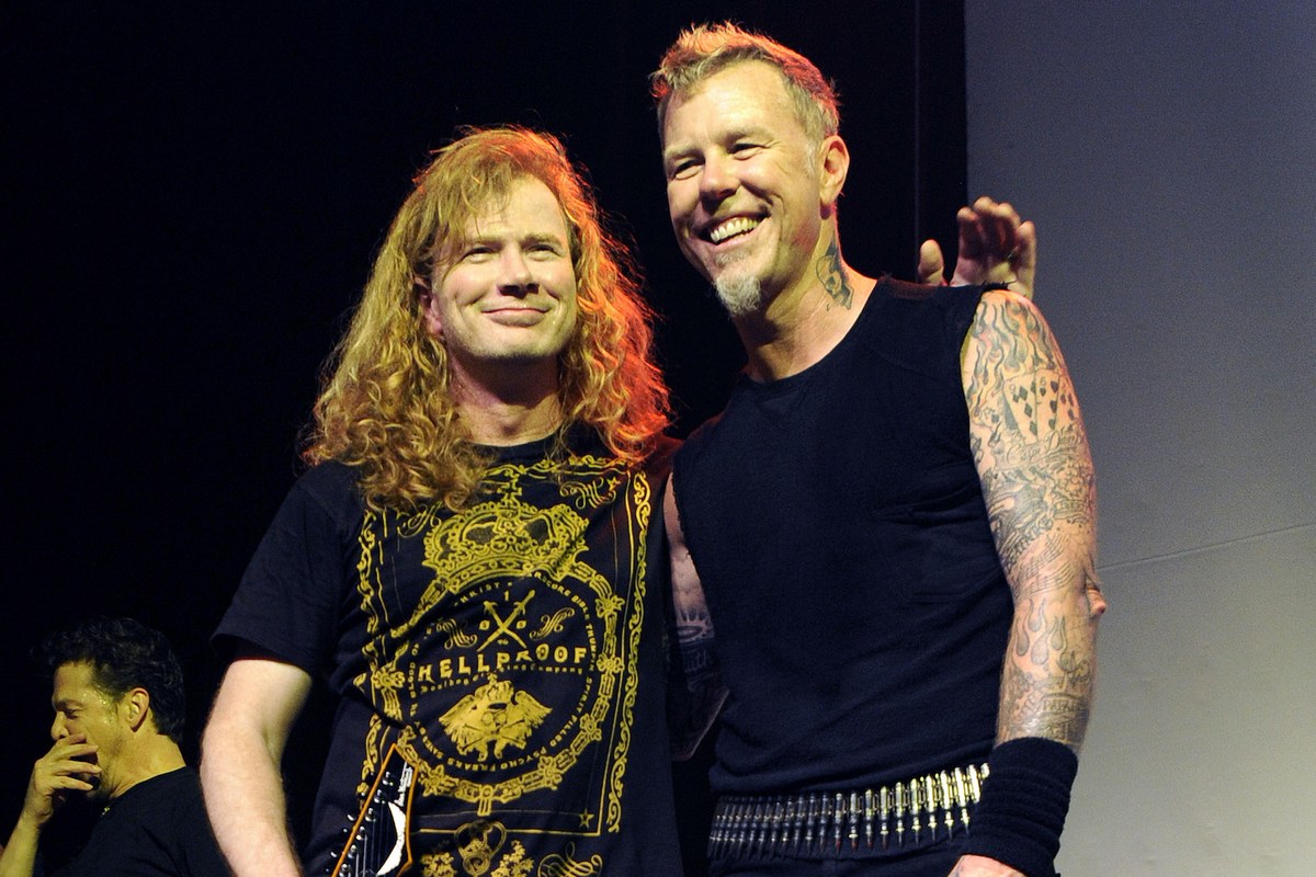Dave Mustaine Reveals the Last Time He Spoke With James Hetfield