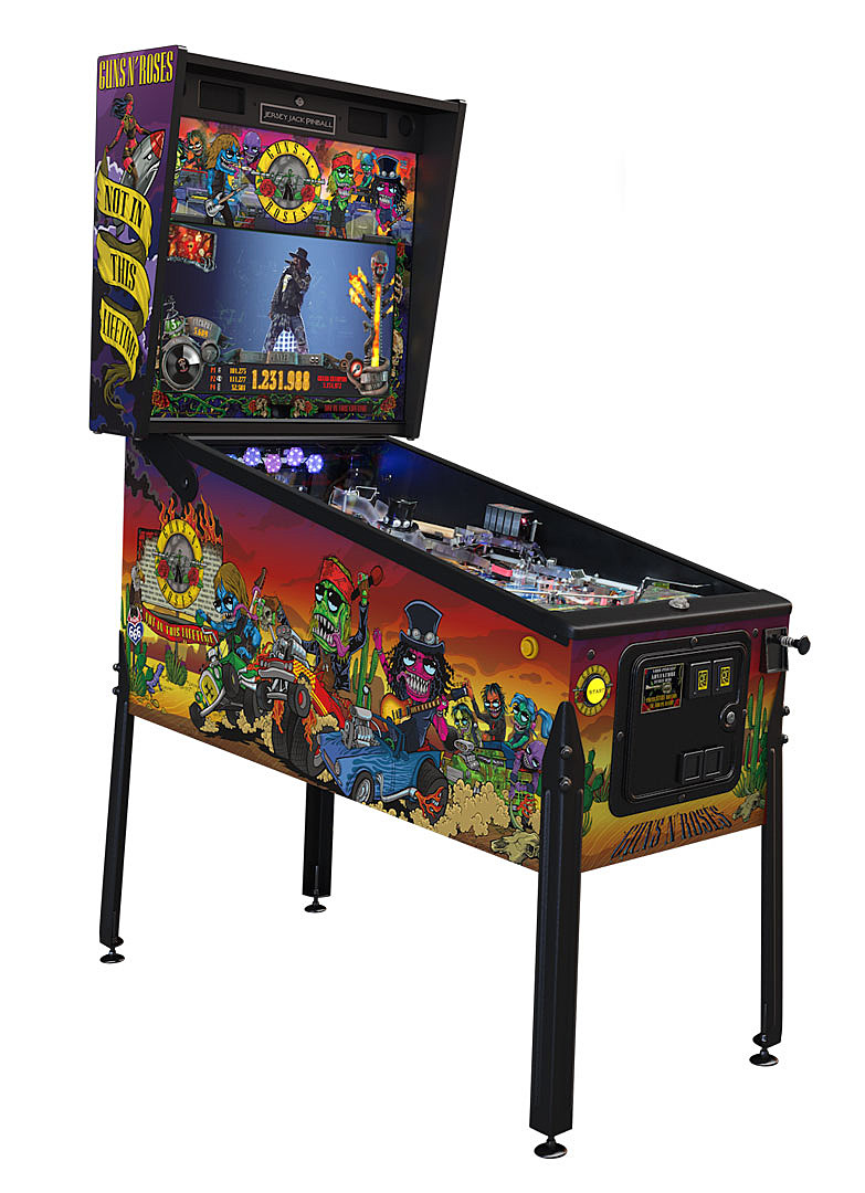 Guns N Roses Announce Pinball Machine Co-Designed by Slash