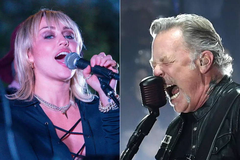 Miley Cyrus Working on a Metallica Covers Album