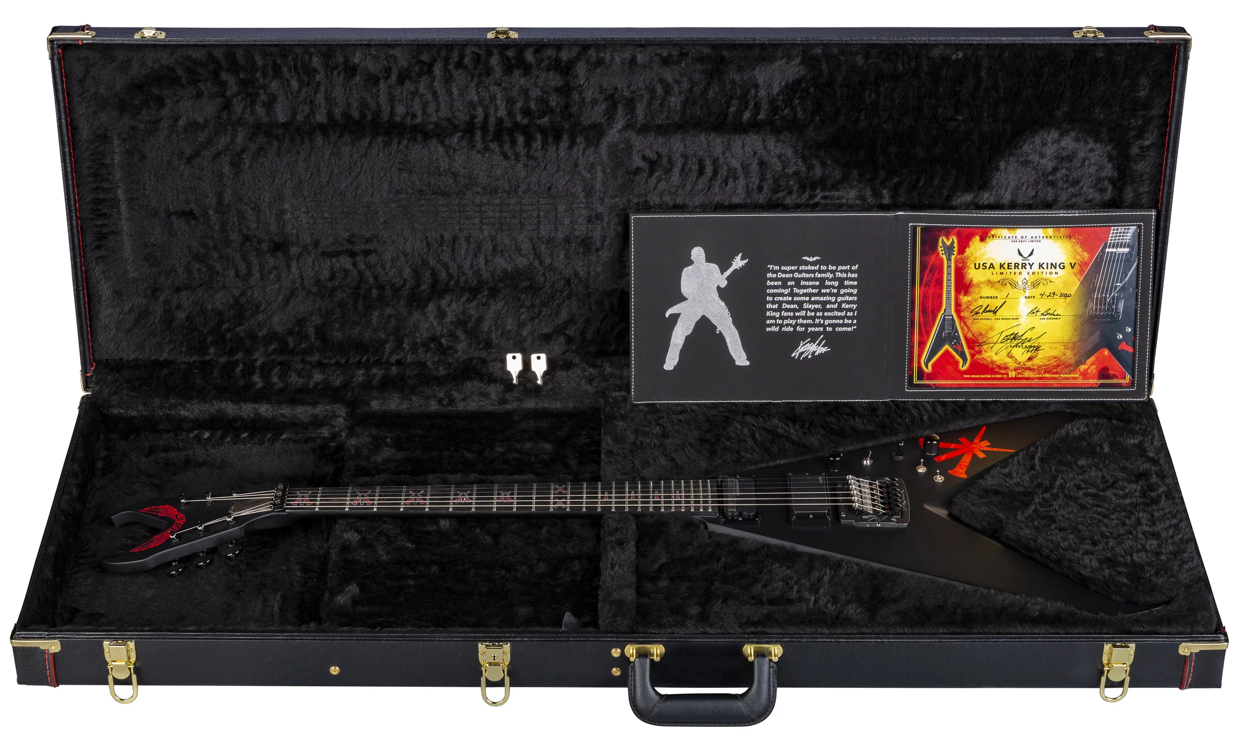 Slayer's Kerry King Gets Limited Signature Axe From Dean Guitars