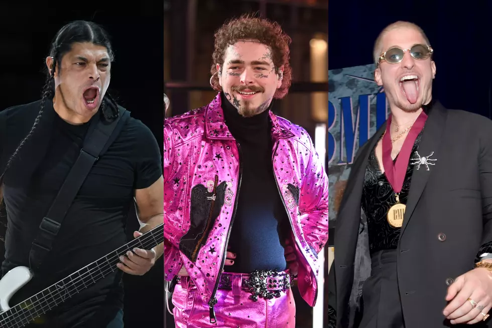 Metallica's Robert Trujillo Jammed With Post Malone + Andrew Watt