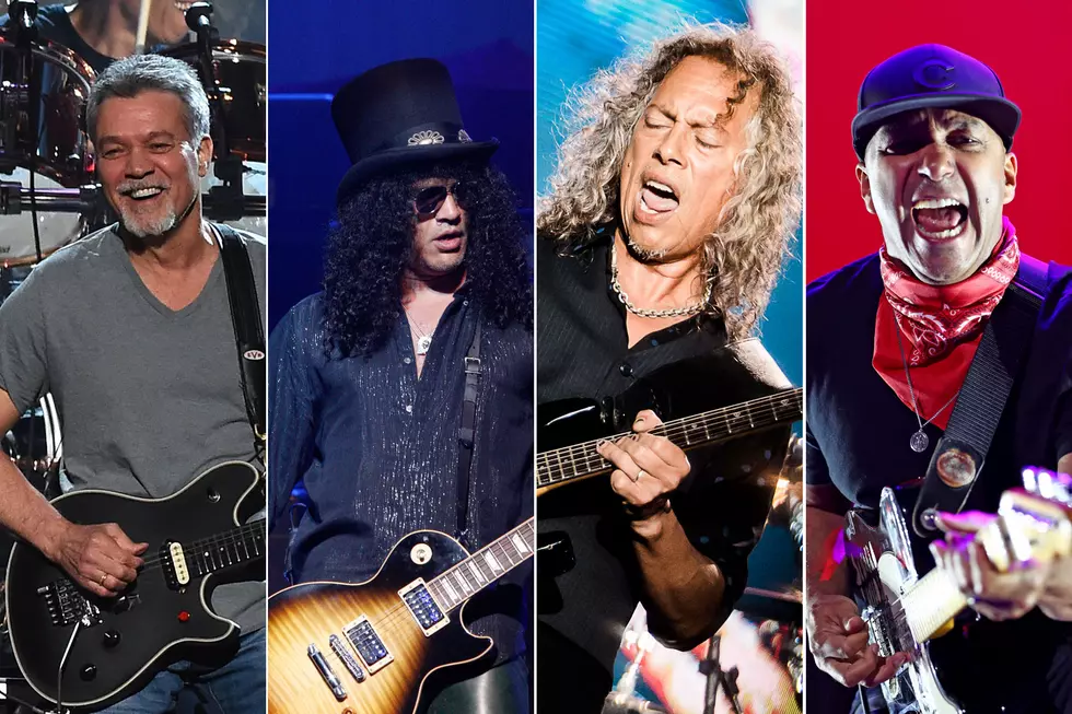 Slash, Hammett + Morello Salute Eddie Van Halen at Rock Hall