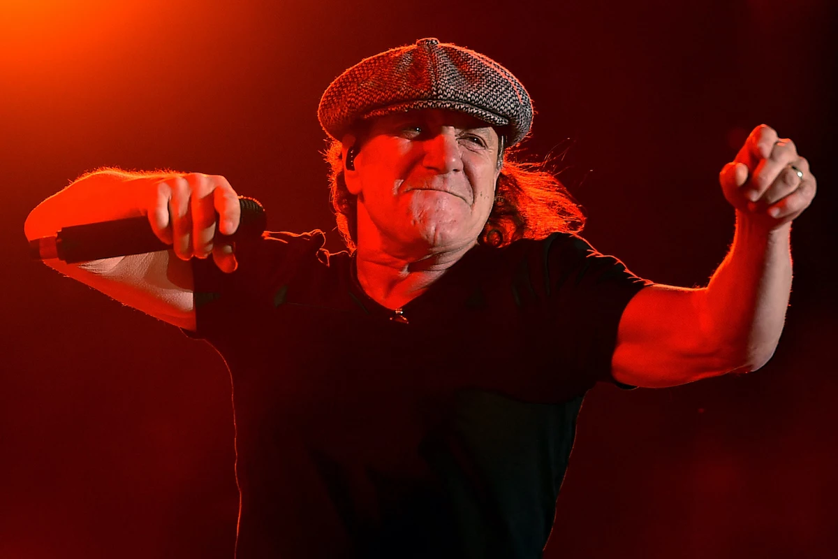 The Reason Why AC/DC's Brian Johnson Always Wears That Iconic Cap
