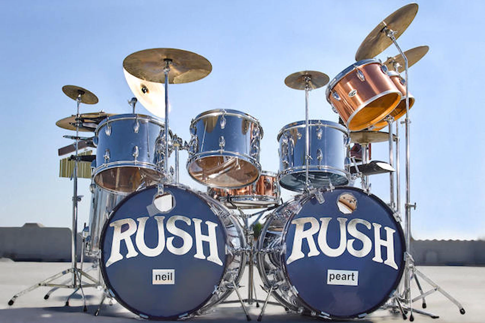 Neil Peart's 1974-1977 Rush Drum Kit Hits the Auction Block