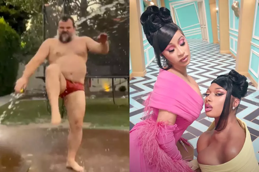 Watch: Jack Black Tackles the &#8216;WAP&#8217; Dance Challenge in Nothing but His Speedos