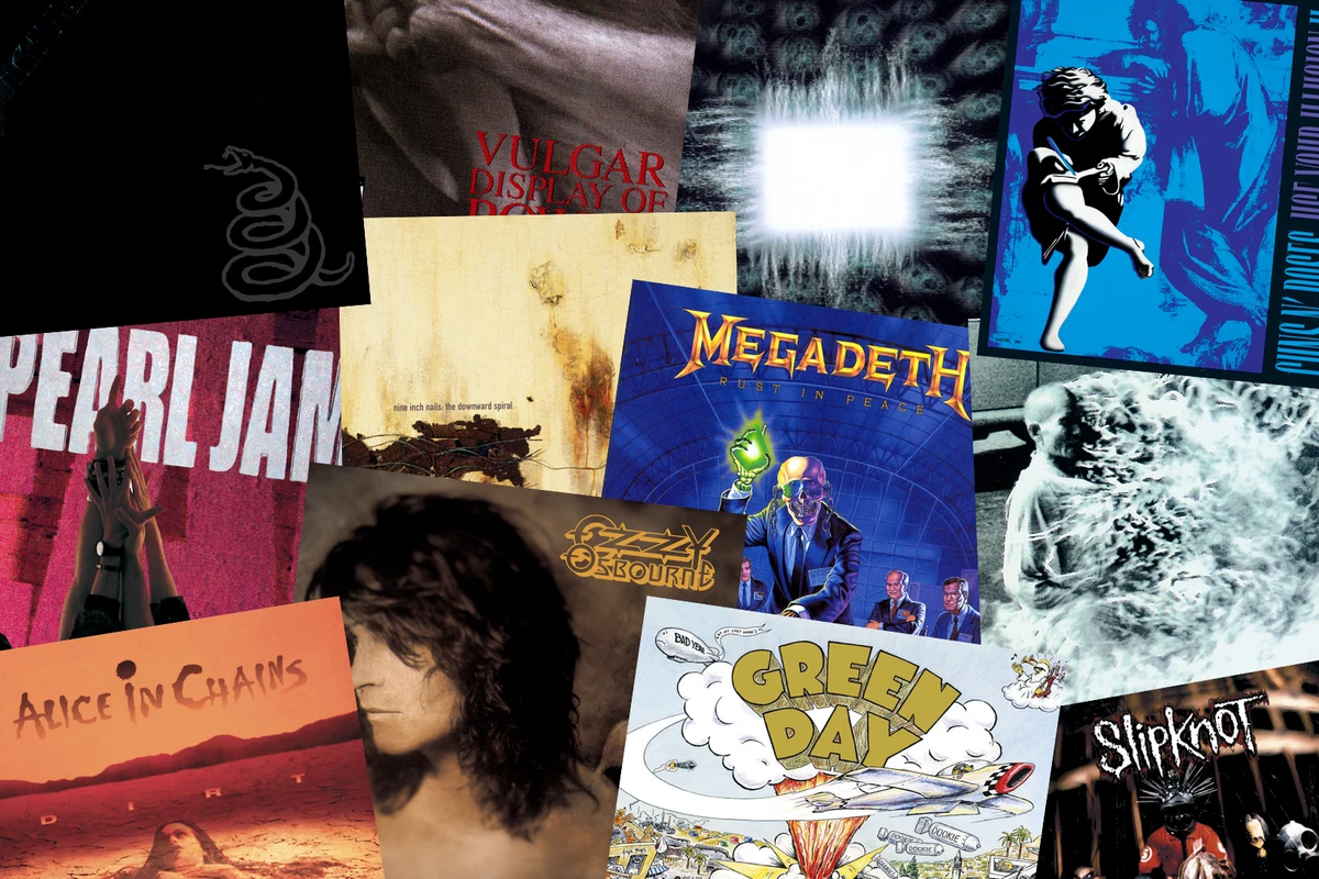 Top 90 Hard Rock + Metal Albums of the '90s