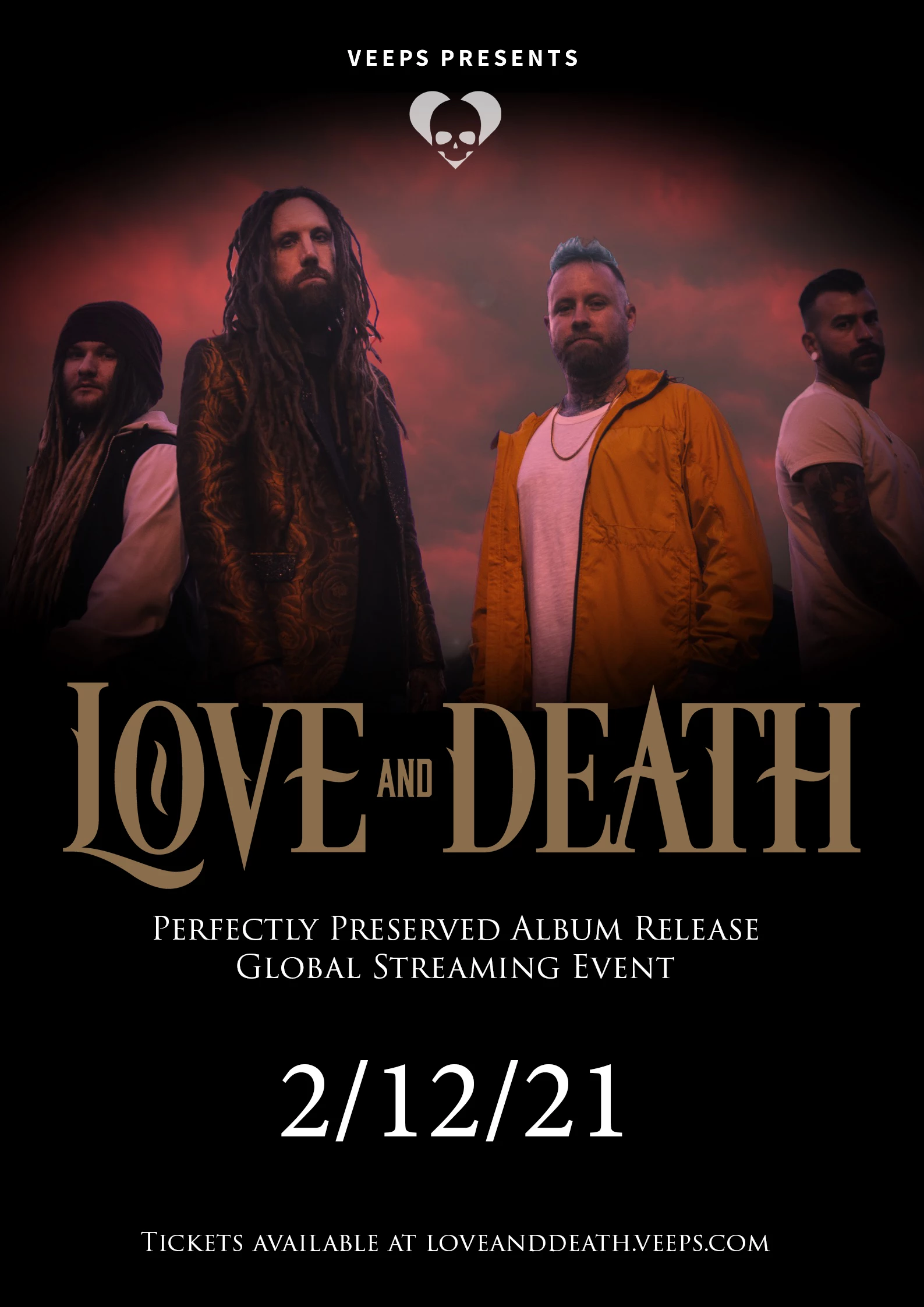 Love and Death Announce Livestream Show, Reveal 'Down' Video