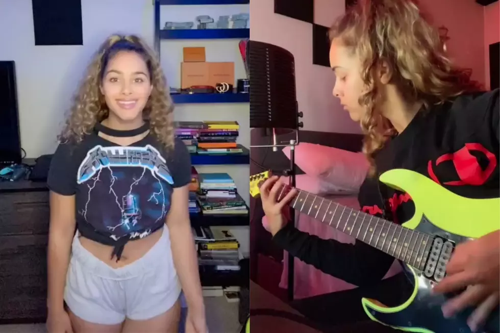 TikTok Star Completely Owns Commenters Who Question Her Metallica T-Shirt