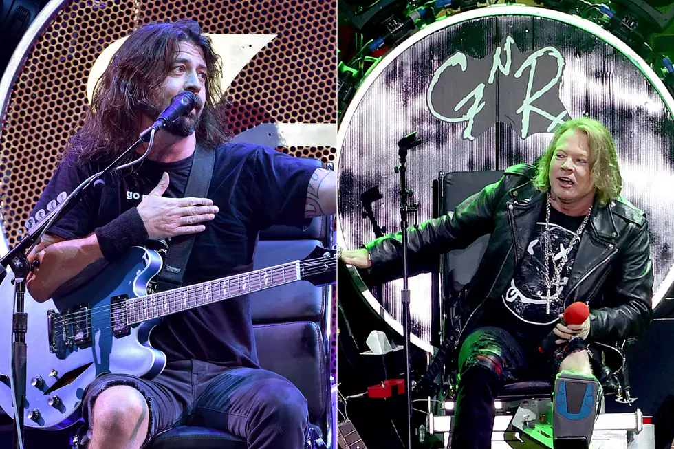 Axl Rose Sent Dave Grohl a Guitar to Thank Him for &#8216;Throne&#8217; Use