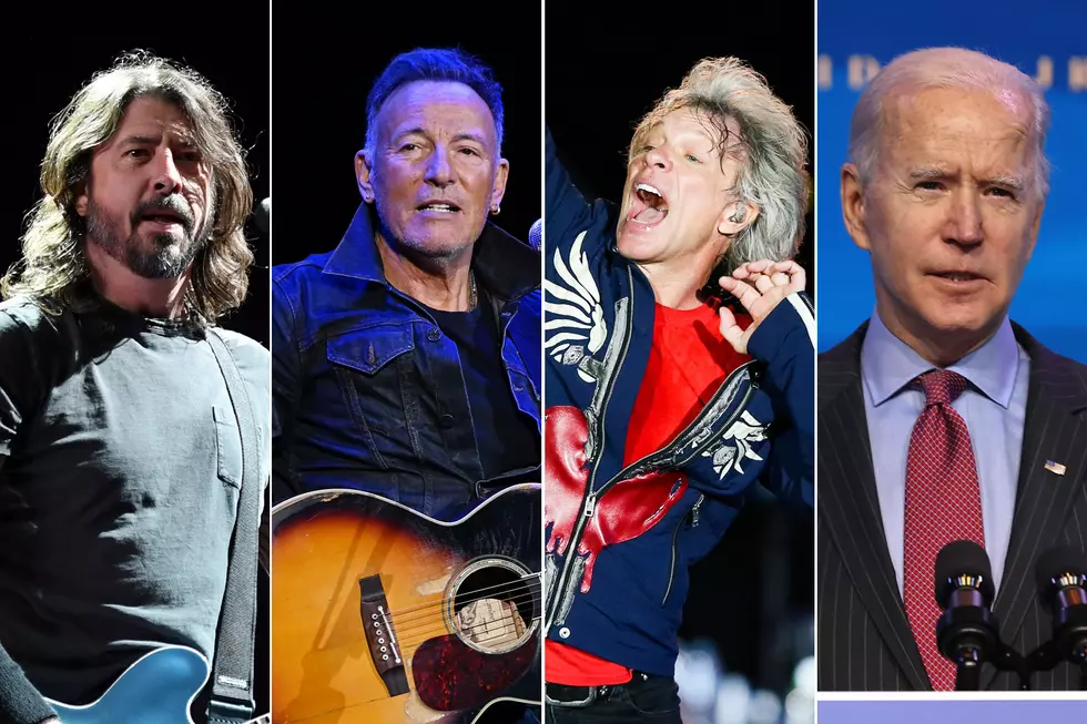 Foo Fighters, Springsteen + Jon Bon Jovi Play Biden Inauguration