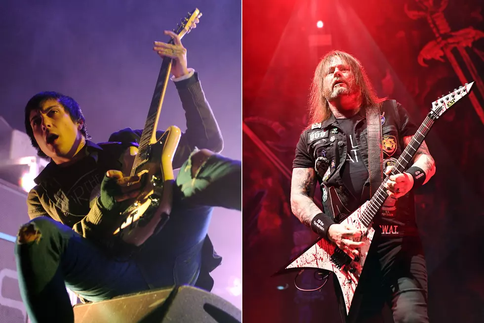 My Chemical Romance&#8217;s Frank Iero Gifted Gary Holt a New Guitar