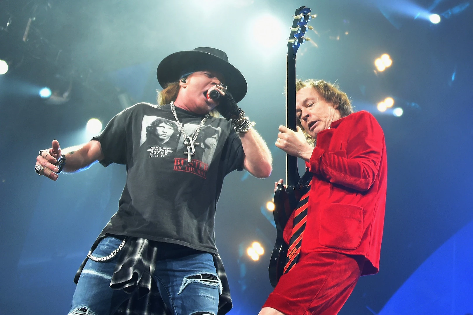 AC/DC's Angus Young Hasn't Written Any New Music With Axl Rose