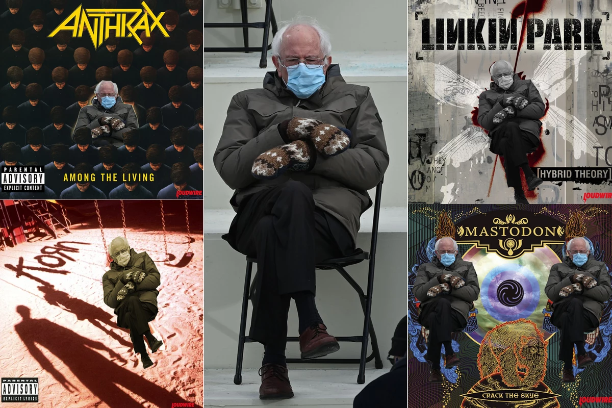 45 Rock + Metal Album Covers: Inauguration Day Bernie Sanders