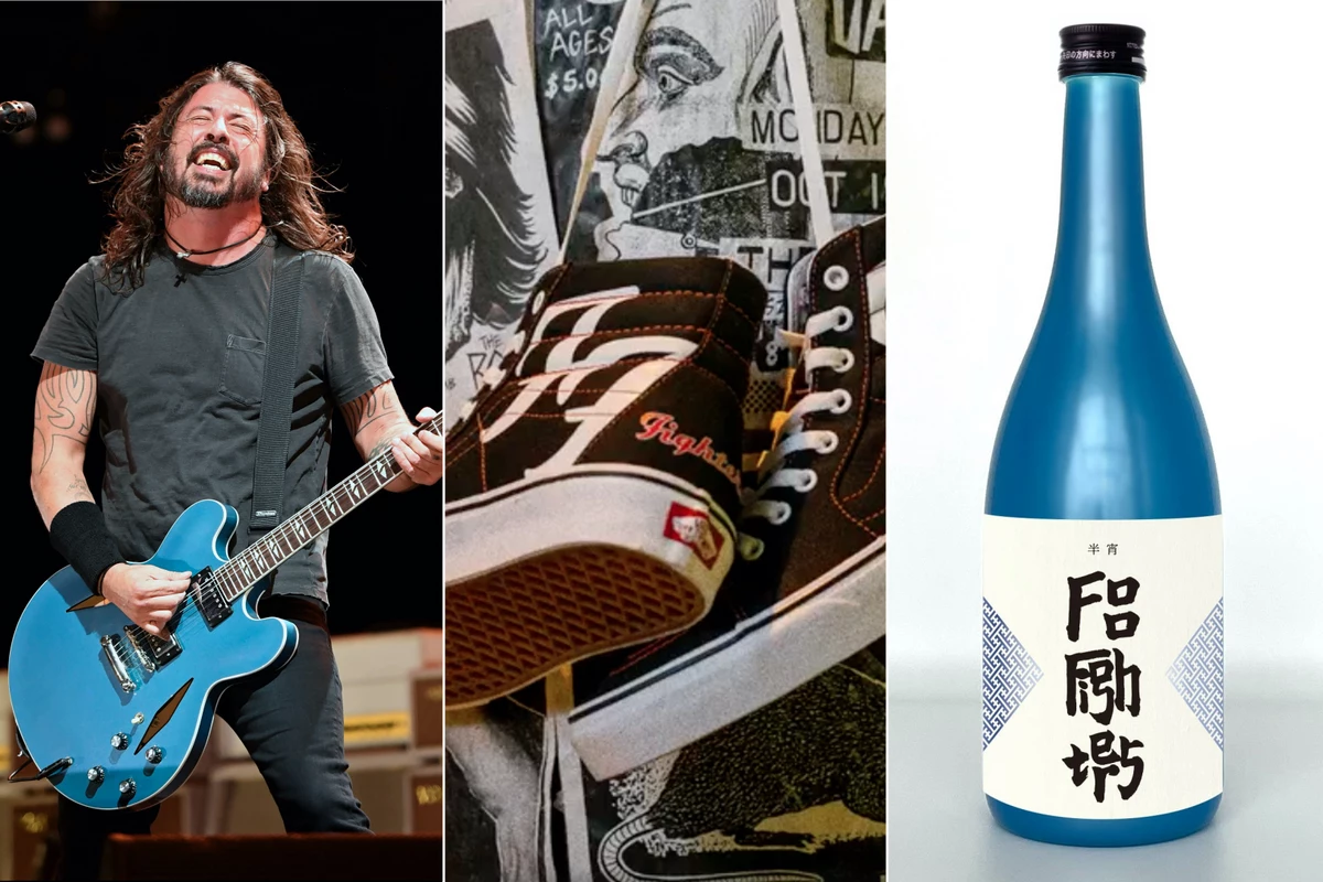 zoeken Met pensioen gaan mout Foo Fighters Vans Shoes + Japanese Sake Beverage Both Coming Soon
