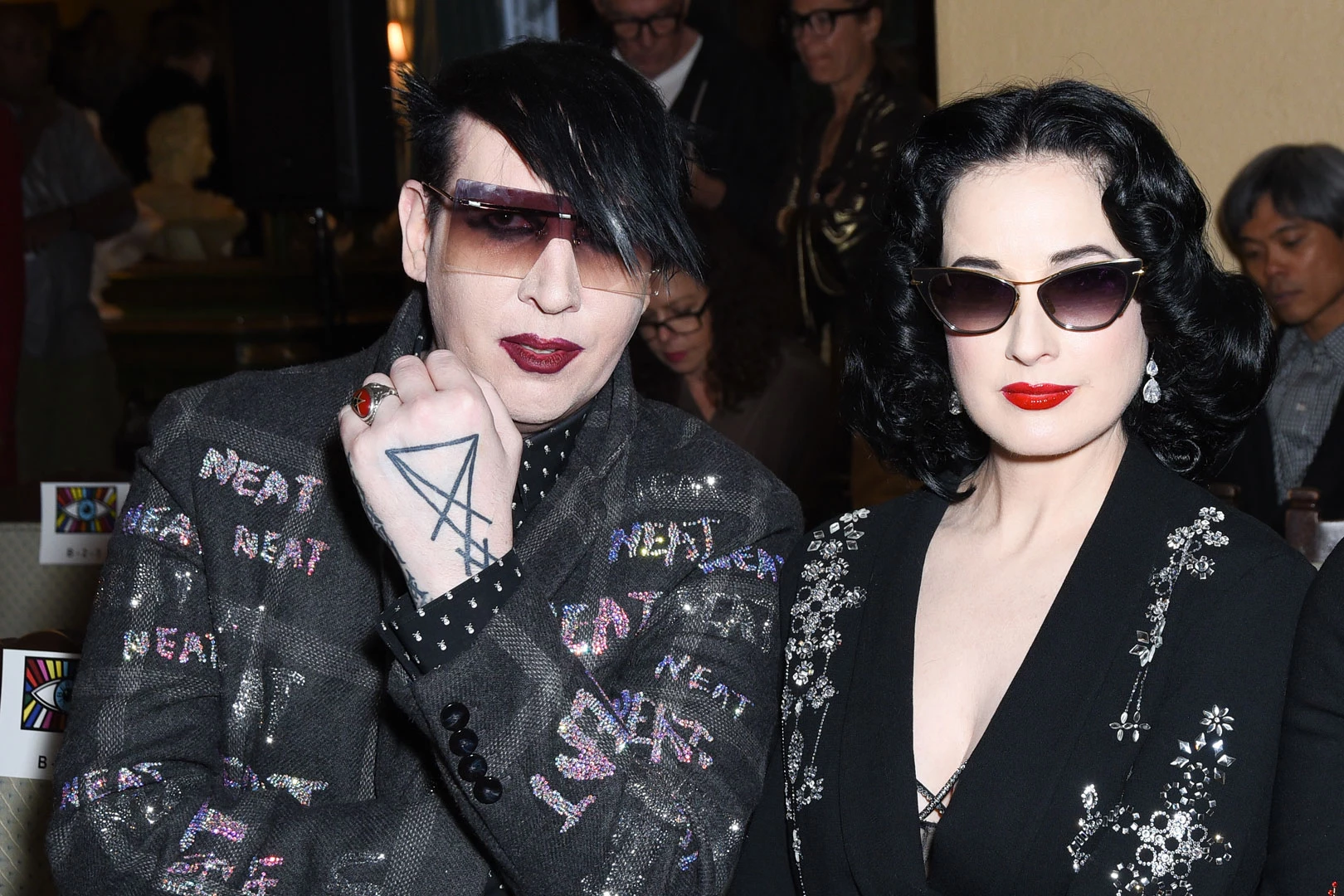 Marilyn Manson's Ex Dita Von Teese Comments on Abuse Allegations