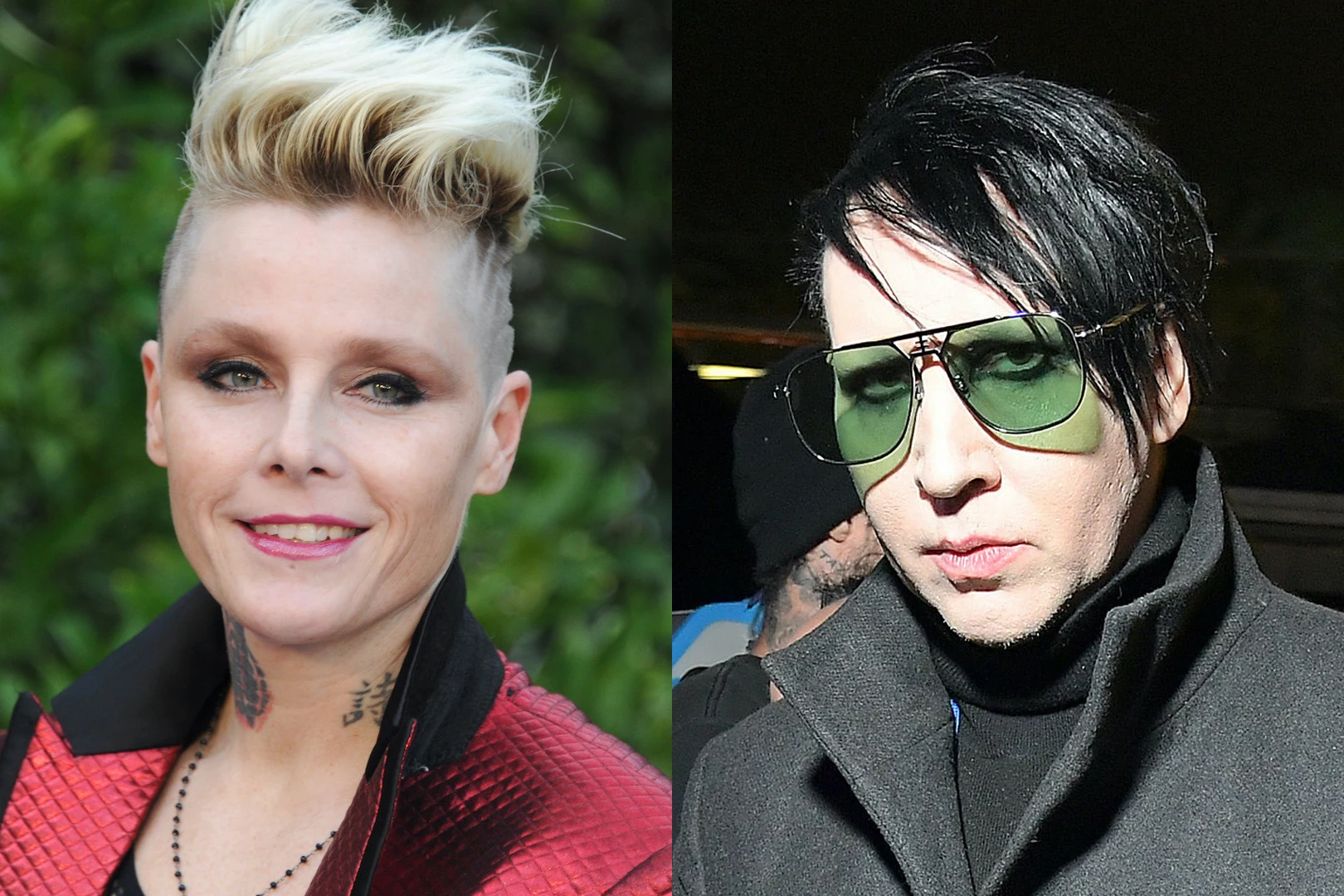 Otep Shamaya Marilyn Manson Abused Current Wife Lindsay Usich