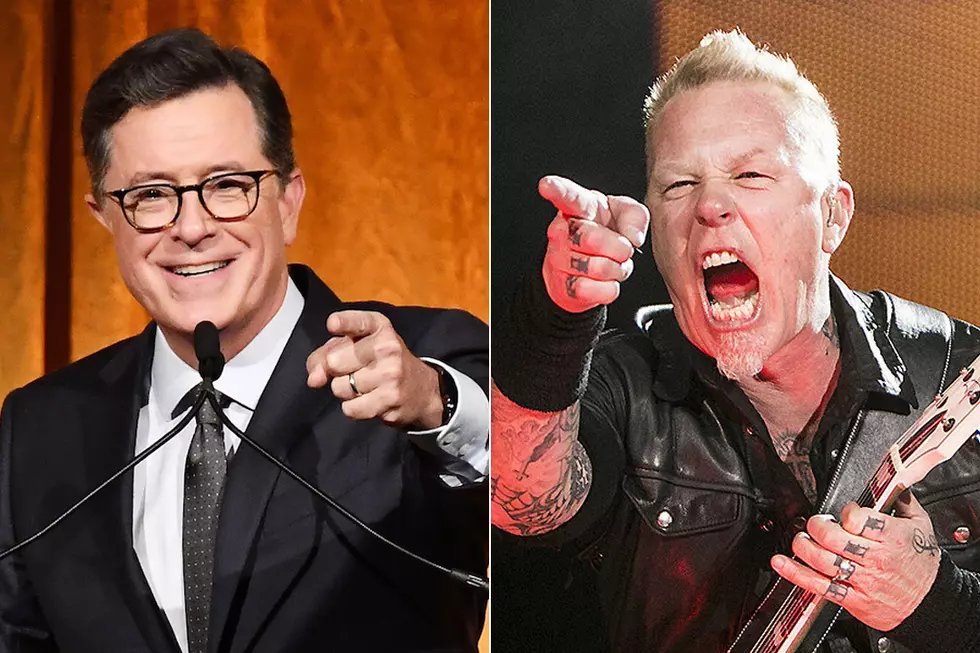 Metallica&#8217;s First 2021 Live Performance Comes on Super Bowl Edition of &#8216;The Late Show With Stephen Colbert&#8217;