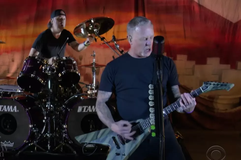 Metallica Crush Late Night TV With &#8216;Battery&#8217; Performance on &#8216;Colbert&#8217;