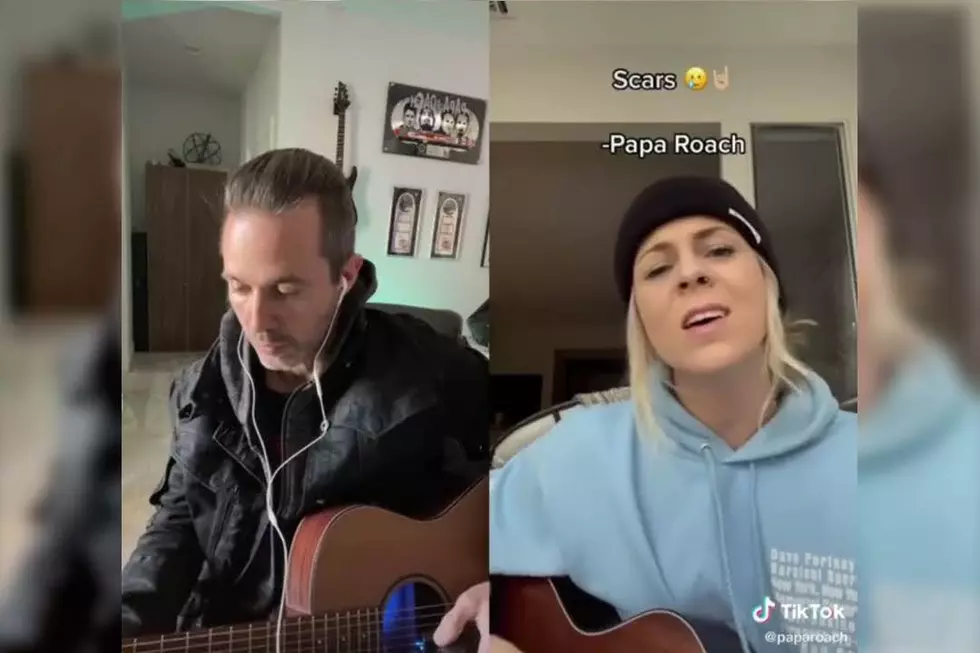 Papa Roach Guitarist Jams on TikTok Star's Acoustic 'Scars' Cover